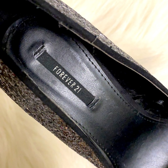 Forever 21 Glitter Heels - Picture 7 of 7